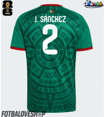 Mexiko Jorge Sanchez #2 Domácí Dres MS 2026 Krátký Rukáv